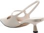 Jimmy Choo Witte Leren Lage Hak Décolleté White Dames - Thumbnail 3