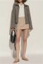 Jimmy Choo Leren balletflats 'Elisa' Beige Dames - Thumbnail 3