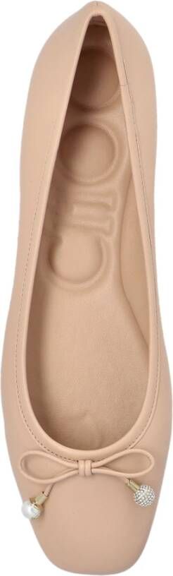 Jimmy Choo Leren balletflats 'Elme' Pink Dames