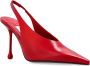 Jimmy Choo Leren hoge hakken Isa Red Dames - Thumbnail 4