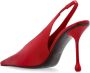 Jimmy Choo Leren hoge hakken Isa Red Dames - Thumbnail 5