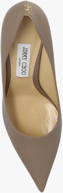 Jimmy Choo Liefde leren stiletto pumps Beige Dames