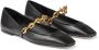 Jimmy Choo Dianet leren ballerina's Zwart - Thumbnail 3