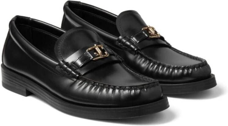 Jimmy Choo Loafers Black Dames