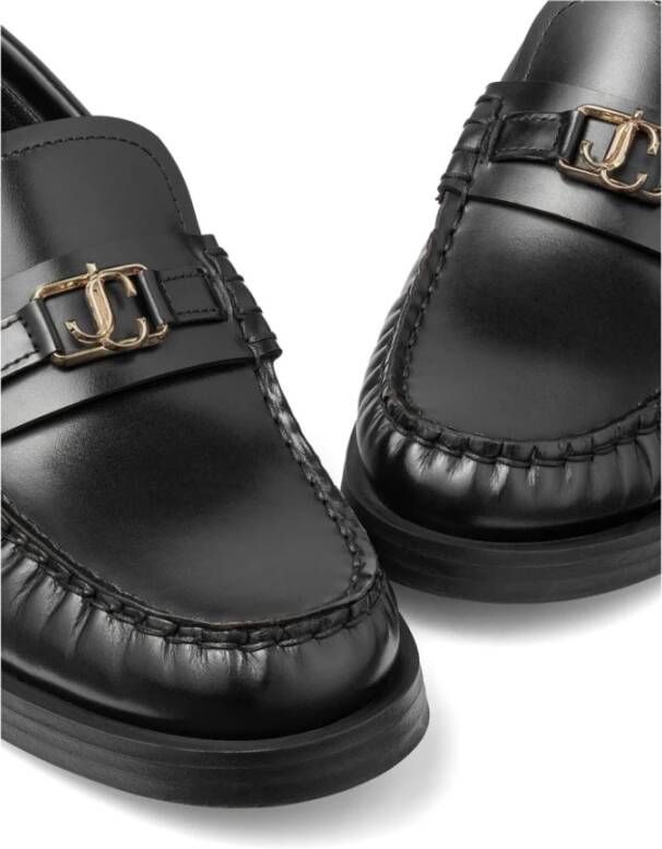 Jimmy Choo Loafers Black Dames