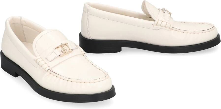 Jimmy Choo Loafers White Dames