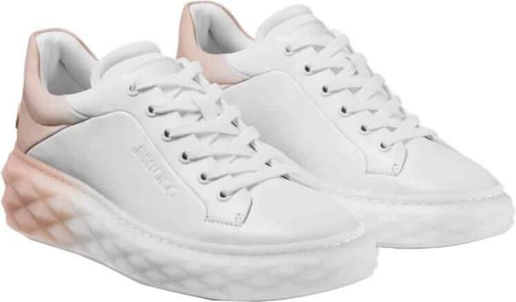 Jimmy Choo Logo Sneakers White Dames