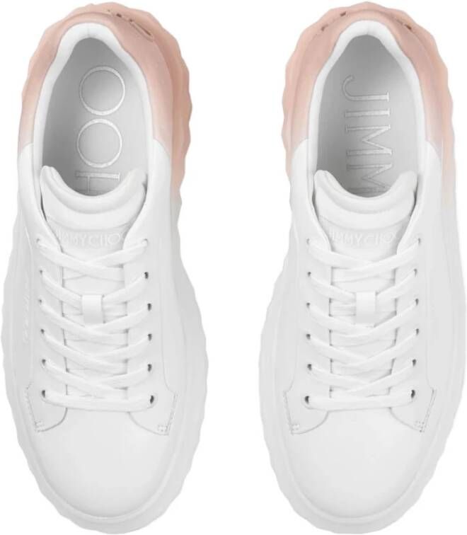 Jimmy Choo Logo Sneakers White Dames