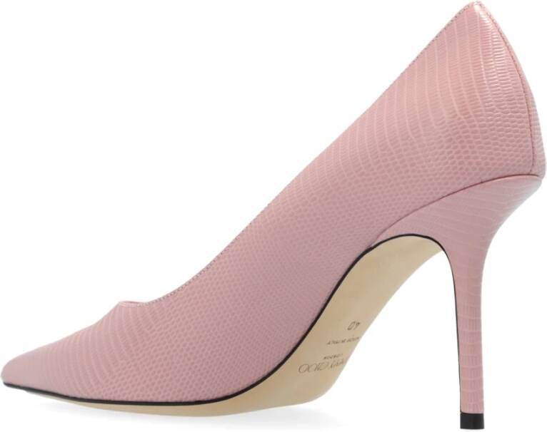 Jimmy Choo Love Hoge Hakken Schoenen Pink Dames