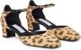 Jimmy Choo Luipaardprint Gesp-Sluiting Hak Sandalen Brown Dames - Thumbnail 3