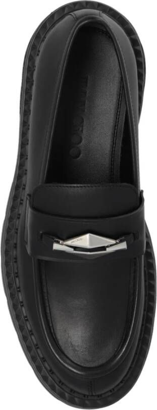 Jimmy Choo Marlow Diamond loafers Black Heren