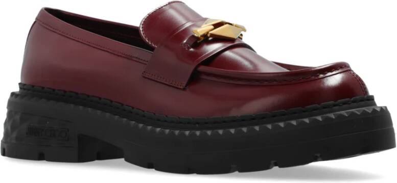 Jimmy Choo `Marlow` loafers Red Dames