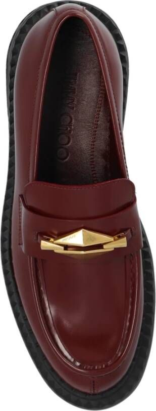 Jimmy Choo `Marlow` loafers Red Dames