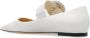 Jimmy Choo Melva ballerinas van leer White Dames - Thumbnail 5