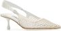 Jimmy Choo Mesh Embellished Pumps White Dames - Thumbnail 2