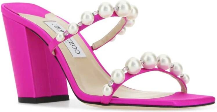 Jimmy Choo Muilezels met hakken Roze Dames