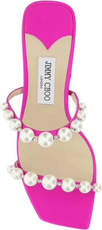 Jimmy Choo Muilezels met hakken Roze Dames