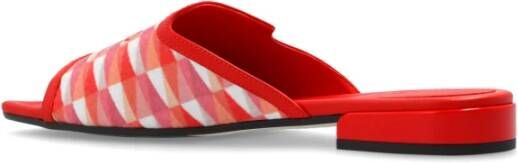 Jimmy Choo Nako slides met logo Multicolor Dames