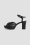 Jimmy Choo Nappa leren sandalen met hak Black Dames - Thumbnail 4