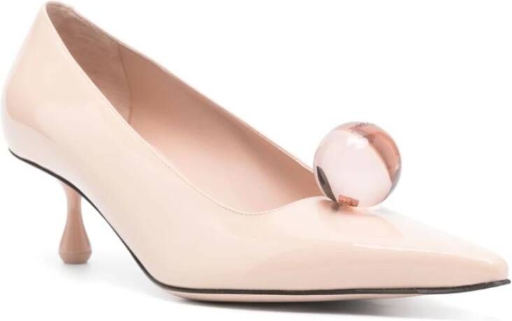 Jimmy Choo Orb pumps voor een stijlvolle look Beige Dames