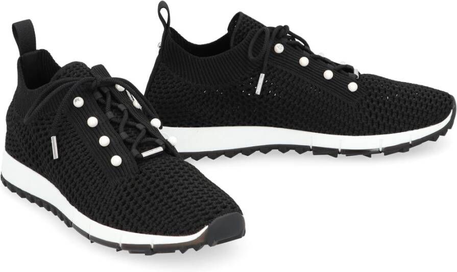 Jimmy Choo Parel Lage Sneakers Black Dames