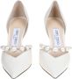 Jimmy Choo Parelband Lakleren Pumps White Dames - Thumbnail 3