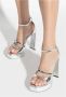 Jimmy Choo Plateau sandalen Claressa Gray Dames - Thumbnail 2