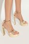 Jimmy Choo Plateau sandalen Claressa Yellow Dames - Thumbnail 2