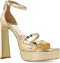 Jimmy Choo Plateau sandalen Claressa Yellow Dames - Thumbnail 4