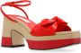 Jimmy Choo Plateau Sandalen Ricia Red Dames - Thumbnail 4