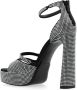 Jimmy Choo Platform sandalen Claressa Black Dames - Thumbnail 5