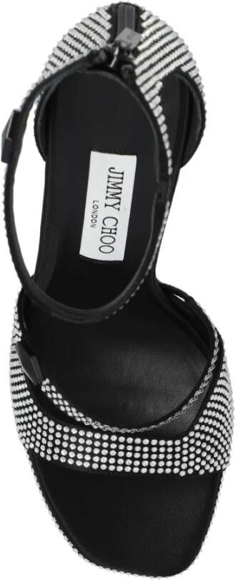 Jimmy Choo Platform sandalen Claressa Black Dames