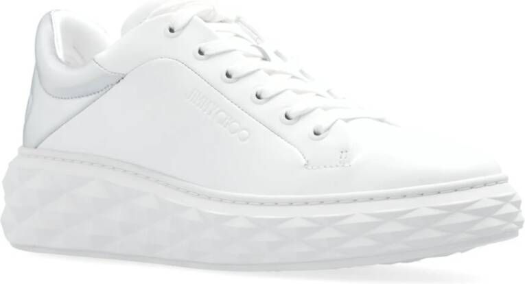 Jimmy Choo Platform sneakers 'Diamond Maxi' White Dames