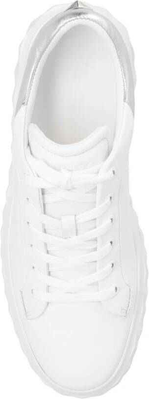 Jimmy Choo Platform sneakers 'Diamond Maxi' White Dames