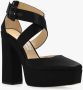 Jimmy Choo Gian pumps met plateauzool Zwart - Thumbnail 4