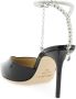 Jimmy Choo Zwarte Patentleren Kristallen Ketting Hakken Black Dames - Thumbnail 12