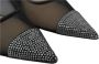 Jimmy Choo Elegante Zwarte Kristal Mesh Pumps Black Dames - Thumbnail 3