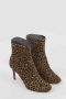 Jimmy Choo Pre-owned Canvas boots Brown Dames - Thumbnail 3