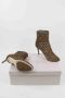 Jimmy Choo Pre-owned Canvas boots Brown Dames - Thumbnail 4