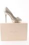 Jimmy Choo Pre-owned Canvas heels Yellow Dames - Thumbnail 5