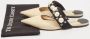 Jimmy Choo Pre-owned Canvas sandals Beige Dames - Thumbnail 7