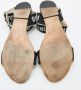 Jimmy Choo Pre-owned Canvas sandals Black Dames - Thumbnail 6