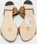 Jimmy Choo Pre-owned Canvas sandals Brown Dames - Thumbnail 4