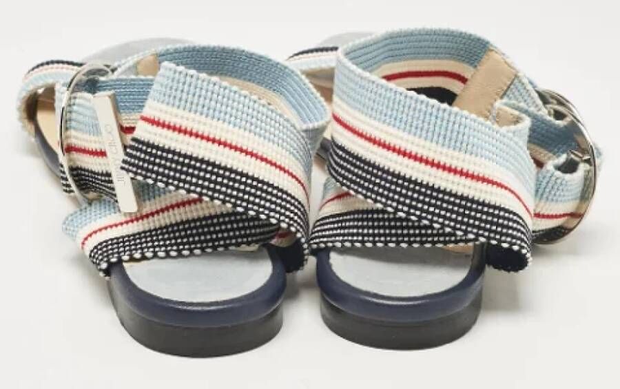 Jimmy Choo Pre-owned Canvas sandals Multicolor Dames