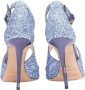 Jimmy Choo Pre-owned Cotton sandals Blue Dames - Thumbnail 5