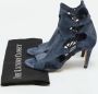 Jimmy Choo Pre-owned Denim sandals Blue Dames - Thumbnail 7