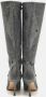 Jimmy Choo Pre-owned Fabric boots Gray Dames - Thumbnail 4