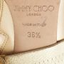 Jimmy Choo Pre-owned Fabric boots Yellow Dames - Thumbnail 5