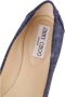 Jimmy Choo Pre-owned Fabric flats Blue Dames - Thumbnail 4