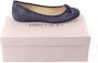 Jimmy Choo Pre-owned Fabric flats Blue Dames - Thumbnail 6